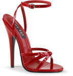 Pleaser USA Pleaser Domina-108 Red Pat 42