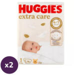 Huggies Extra Care újszülött pelenka 1, 2-5 kg, 52 db