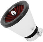 Standard Parts MX_STR-346.71/CR Légszűrő Egyenes Turbine / Króm D. 28 / 35mm - Piros