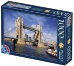 D-Toys Puzzle 1000 Piese, Locuri Celebre - Tower Bridge, Londra, D-Toys (TOY-64288-08) Puzzle