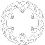 Moto Master MX_MMAST-17111008 Féktárcsa Fix Flame Hátsó 4, 4 Mm Beta Rr