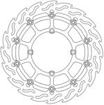 Moto Master MX_MMAST-17103588 Lebegő Fék Tárcsa Supermoto Verseny 300mm Rm-z 250 / 450