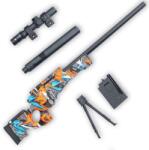 Sunny Blaster AWM, vízigél golyós mesterlövész puska tartozékokkal, piros (AWM)