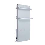 TESY Elektromos törölköző szárító üvegpanel 200 + 1800W teljesítménnyel törölköző szárítós radiátor. Elegáns fehér kivitel mozgásérzékelő, LED kijelző, programozható (TESY_GH200_TOROLKOZO_SZARITO)