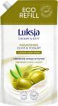 Luksja Olive&Yoghurt folyékony szappanutántöltő 900 ml (5900536349220) (7506780) (7506780)