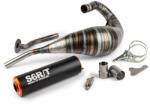 Stage6 MX_S6-9518805/BO Kipufogó 80 - 90 Köbcenti Cnc / Hm-moto / Vent / Beta Rr - Fekete, Narancs