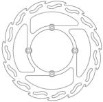 Moto Master MX_MMAST-17110866 Flame Első Féktárcsa Kx 125 / 250 (fix)