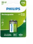 Philips 9VB1A17/10 ELEM TÖLTHETŐ 9V 170 mAh 1-BLISZTER (9VB1A17/10)