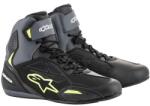 Alpinestars Faster-3 Drystar motoros csizma fekete-szürke-fluo sárga - motozem - 77 290 Ft
