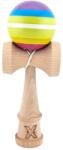 Kendama X Jucarie de indemanare din lemn, Kendama X, Super Sticky, 18 cm, Multicolor