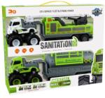 ReToys Fém teharautó utánfutóval, lendkerekes, 2 féle Ajánlott 3-10 éves korig fiúknak (76686)