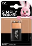 Duracell Elem DURACELL Basic MN1300 9V 1-es 10PP110031 (10PP110031)