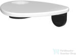 Laufen ADA fali polc lyukkal, PVD matt fekete/fényes fehér HF506790511000 (HF506790511000)