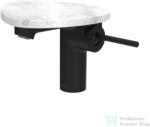 Laufen ADA egykaros mosdó csaptelep leeresztő nélkül, PVD matt fekete/fehér márvány HF506702515060 (HF506702515060)