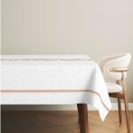 Lenjerii Deosebite Fata de masa Craciun bumbac 140x220cm cu crengute decorative, Tisa Fata de masa