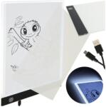 A4 LED világító rajzolótábla (KX3933)