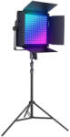 Neewer Kit Neewer RGB1200 LED two lamps 60W 2500-8500K + tripods + barndoors (B0BYMT6NQG)