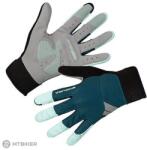Endura Mănuși damă Endura Windchill, gri/verde (M)