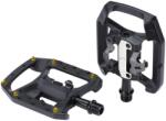 BBB BPD-62 kerékpáros pedál kétfunkciós DualChoice Trail, 90 x 100 mm, matt fekete