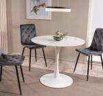 SIGNAL MEBLE Étkezőasztal ESPERO | fehér / fehér (ESPEROCB90)