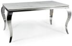 SIGNAL MEBLE Étkezőasztal PRINCE CERAMIC | fehér fényű 90 x 150 cm (PRINCECBCH150)