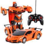  Transformation Glorious Misson távirányítós robottá alakuló sportautó narancssárga (177571) (177571-1)