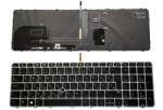 HP EliteBook 850 G3 850 G4 755 G3 755 G4 ZBook 15u G3 G4 háttérvilágítással (backlit) trackpointtal (pointer) ezüst fekete magyar (HU) laptop/notebook billentyűzet