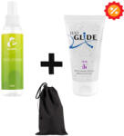  3 részes kiegészítő csomag (táska, fertőtlenítő, síkosító)