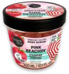 Organic Shop Pink Beaching! ragyogást adó testradír eperpezsgővel, 300 ml - hairpower