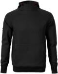MALFINI Férfi kapucnis pulóver Vertex - Fekete | S (W430113)