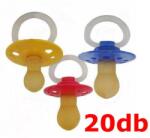 Hopp Játszócumi 20 db-os gyűjtő latex cseresznye (méret: 2) 6+ hó (20 db/kr)