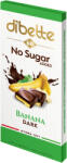 DIBETTE NAS banán ízű krémmel töltött étcsokoládé hozzáadott cukor nélkül 80g maltittal 52% kakaó - delfinbuvar