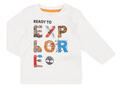 Timberland Hosszú ujjú pólók TEE-SHIRT MANCHES LONGUES T60250 Fehér 18 hónapos
