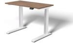 Liftor Magic, 118x60x2, 5 cm, Halifax óntölgy/Fehér, állítható magasságú asztal