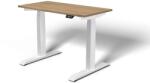 Liftor Expert, 118x60x2, 5 cm, Bardolino Natúr Tölgy, Bardolino Natúr Tölgy/Fehér, állítható magasságú asztal