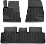 FroGum Tesla Model 3 Frogum No77 fekete 3D hótálcás TPE gumiszőnyeg szett 77408593