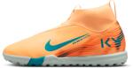 Nike Mercurial Superfly 10 Academy TF műfüves focicipő, gyerekméret, Kylian Mbappé, narancssárga (HF3420-801)