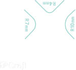  DP Craft Saroklyukasztó 3 in 1 Kerekített Sarkokhoz (JCDZ211005)