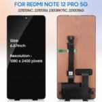 Xiaomi Display cu touchscreen Xiaomi Redmi Note 12 Pro Plus 5G