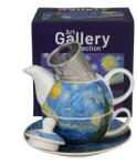 Duo Gift Van Gogh Csillagos éj porcelán teázó szett - 1 személyes - 300/350 ml (IMO-CHH-57461)