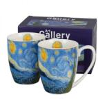Duo Gift Van Gogh Csillagos éj porcelán bögre szett - 2 darabos 360 ml - díszdobozos (IMO-DG-57539)