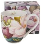 Duo Gift Magnólia virágos porcelán nagyméretű XXL bögre - 1 literes (IMO-CHH-54392)