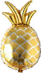 Arany ananász fólia lufi 80cm