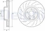 DELPHI Tarcza Ham. Mercedes Sl R231 12- (bg9216c)