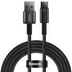 Baseus Cablu Baseus Tungsten Gold USB to USB C 100w 1m
