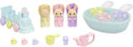 EPOCH Sylvanian Families Seturi pentru baie bebeluși, Trio (5707) Figurina