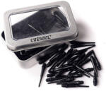 Winmau Darts soft hegy műanyag Cuesoul fekete, 32mm 100db-os