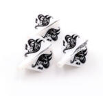 Condor Darts Accessories Darts toll Cuesoul TERO AK4, fehér virág mintás, Standard toll