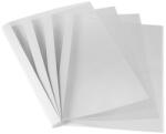 Fellowes Hőkötő borító, A4, 6mm, 46-60lap, Fellowes® Standard, 100 db/csomag, fehér (53154)