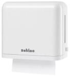 Satino Wepa Midi hajtogatott kéztörlő adagoló ABS műanyag, fehér